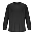 thumbnail image 6 of Jalioing Long Sleeve Athletic T Shirt for Men Loose Crew Neck Quick Dry Workout Shirts Basic Sport Tees Tops, 6 of 8