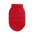 thumbnail image 4 of LEEYNEER Dog Winter Warm Coat Dog Lightweight Jacket Insulated Dog Apparel for Small Medium & Large Dogs Red M, 4 of 11