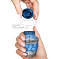 thumbnail image 3 of Urna de Cremación Trupoint Memorials Forever Remembered Azul, 3 of 7