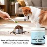 Canine Tooth Powder PupDose Dental Powder for Dogs, 21oz Natural Canine Oral Health Dental ...