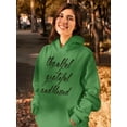 thumbnail image 2 of Thankful Grateful And Blessed Hoodie Women -SPIdeals Designs, Female XX-Large, 2 of 4