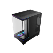 Gamdias ATLAS P6 CG Black ABS / SPCC / Tempered Glass ATX Mid Tower Computer Case