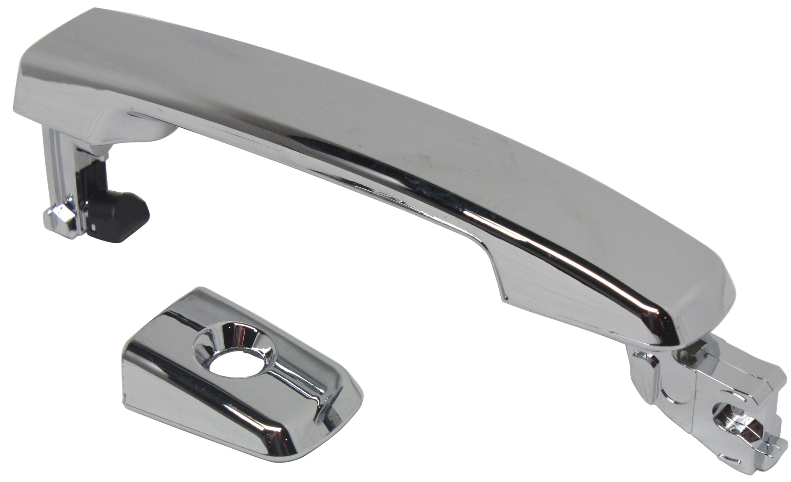 Replacement REPN462120C Exterior Door Handle Compatible with 2004-2008 Nissan Maxima 2005-2015 Frontier Front, Left Driver Chrome
