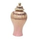 thumbnail image 1 of Jarrón de porcelana con forma de jengibre, para guardar flores, con tapa de cerámica 20cmx42cm, 1 of 8