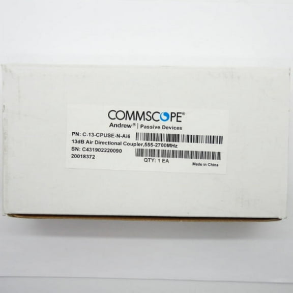 Commscope 13dB 555–2700 MHz Air Directional Coupler C-13-CPUSE-N-AI6