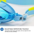 thumbnail image 4 of CYBIBO Kids Swim Goggles, 1 Pack Swimming Goggles for Child from 4 to 15 Years Old, Swimming Pool Accessories, Anti Fog Anti-UV No Leaking For Children Teens Boys & Girls, 4 of 8