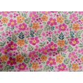 thumbnail image 4 of oneOone Cotton Cambric White Fabric Leaves & Flower Floral Sewing Craft Projects Fabric Prints By Yard 56 Inch Wide, 4 of 4