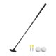thumbnail image 1 of Putter de golf retráctil, cómodo y ajustable para zurdos. Negro, 1 of 9