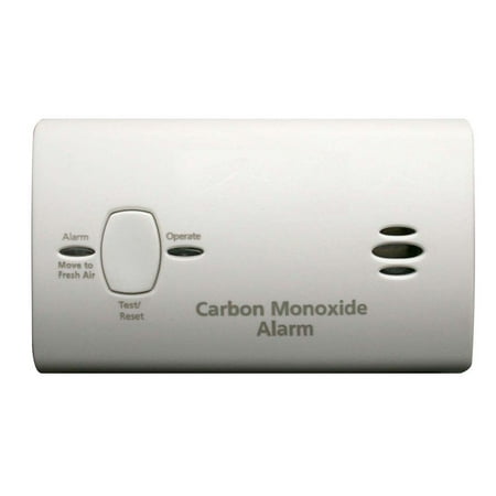 Kidde Battery-Operated Carbon Monoxide Alarm, Model KN-COB-LP2, 8 Pack