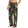 thumbnail image 2 of Haiem Monster Car Men's Pajama Pants Ultra Lightweight Pjs Bottoms Sleepwear Bottom Pants with Pocket Drawstring-XX-Large, 2 of 9