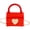 Red, variant on mdesiwst Women Handbag with Chain Strap Heart Clasp Mini Crossbody Bag Girls Cute Crossbody Purse for Street Dating Shopping