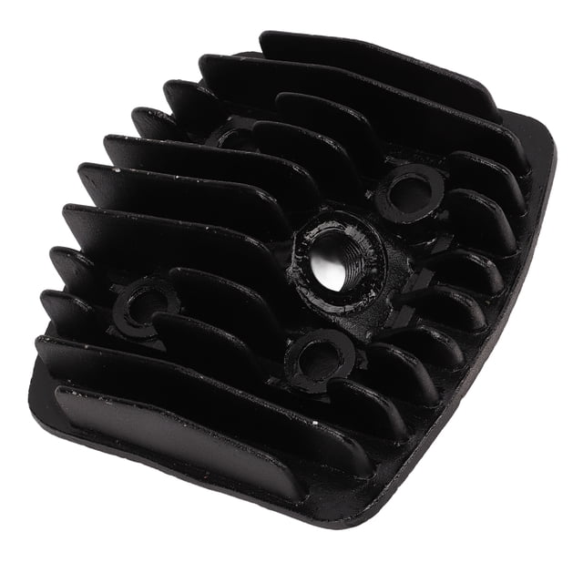 Tapa de culata de motor, 47 mm, color negro Tapa de culata de motor de bicicleta motorizada Culata de bicicleta motorizada Funcionalidad de alta precisión