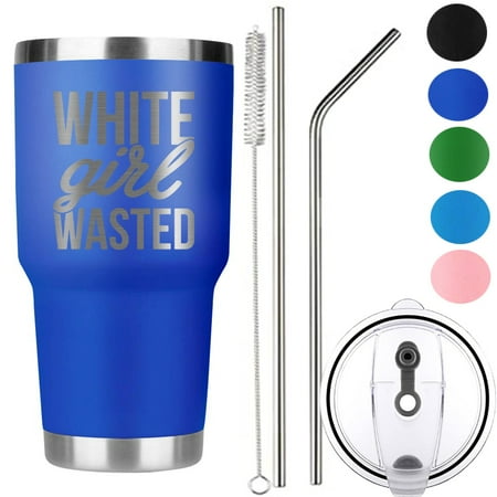 

30 oz stainless steel tumbler double wall water cup vacuum insulated water cup with straw