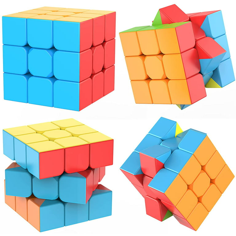  CuberSpeed Twist 3x3 stickerelss Speed Cube : Toys & Games