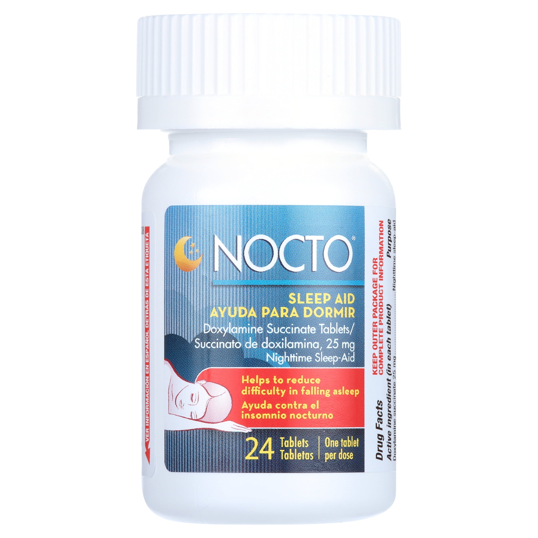 (2 pack) Flanax Nocto Sleep Aid for Insomnia, 24 Count