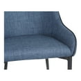 thumbnail image 5 of Moe's Home Collection Lapis Dining Chair Dark Blue-Set Of Two, 5 of 5