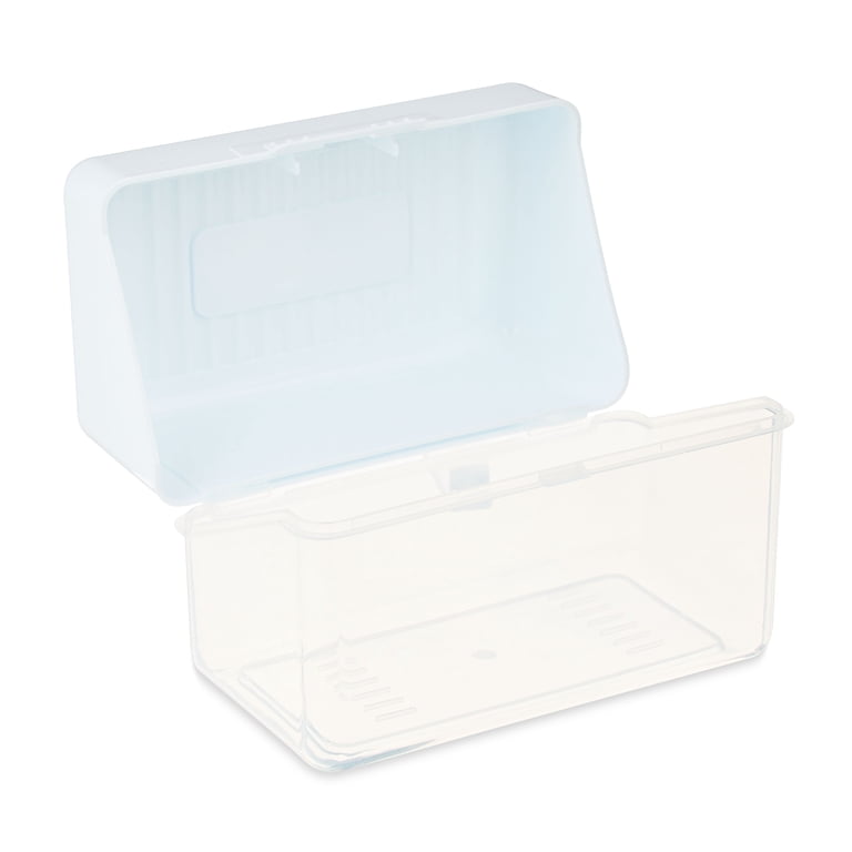 Pen+Gear Index Card Box, 3x5 Clear Desktop Organizer, 3-Pack photo 5