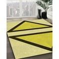 thumbnail image 2 of Ahgly Company Indoor Rectangle Patterned Dark Yellow Green Area Rugs, 2' x 5', 2 of 6