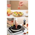 thumbnail image 4 of Oil Dispenser with Brush - 2 Pack Glass Olive Oil Dispenser Bottle with Basting Brush for Cooking Frying Baking Kitchen 180ml, T-OB21 Blue, 4 of 5