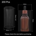 thumbnail image 2 of 200Pcs Shrink Bands, 42*70mm Clear Perforated Shrink Bands, Heat Shrink Wrap Bands for Bottles, 2 of 7
