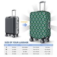 thumbnail image 5 of Haiem Peacock'S Tail Luggage Cover Printed Suitcase Covers for Luggage Elastic Washable Suitcase Protector Fits 18-32 Inch Luggage-Large, 5 of 8