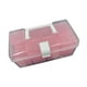 thumbnail image 5 of Estuche para guardar joyas,Estuche transparente para guardar joyas con 32 compartimentos,Caja de almacenamiento de aretes de gran capacidad de 32 unidades,Organizador de joyas portátil con Rosa, 5 of 9