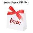 thumbnail image 2 of 10-Pack Valentine's Day Gift Boxes, Hot Stamping Love Ribbon Favor Boxes, Holiday Party Decoration Boxes, Charming "Love" Design Ideal for Valentine's Gifting, 2 of 6