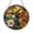Acrylic 3.5 Inch, variant on Round Window Panel – Hummingbird Nature Inspired Design