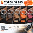 thumbnail image 5 of Foldable Car Cup Holder with Hook Universal Car Door Cup Holder, Back Clip Foldable Cup Holder Portable Space-Saving 2-In-1 Extra Cup Holder for Water Bottles Coffee Cups, 5 of 7