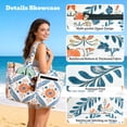 thumbnail image 5 of Hap Tim XXL Waterproof Beach Tote Bag with Wet Compartment & Zip,Large Capacity Sandproof Shoulder Travel Bag Lightweight Foldable Women’s Holiday Essentials Bag for Swimming Shopping Gym(BB-HH), 5 of 7