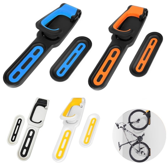 Xinyolin Bike Display Wall Mount Adjustable Vertical Heavy Duty MTB Road Mountain Bicycle Garage Wall Hanger Hook Holder Rack Bike Accessories