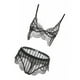 thumbnail image 1 of Prettyia Black Lingerie Mujeres Lace Babydoll Panty Colcomx Sujetador de encaje para mujer, 1 of 8