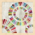 thumbnail image 1 of Metaverse R949490-0120000-AEAAAACAN4 13.25 x 13.25 in. Fun Rings II Framed Wall Art by Aimee Wilson, 1 of 1