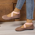 thumbnail image 5 of Taqqpue Women's Flats Shoes Women's Fashion Casual Spring Summer Soft Soles Comfortable Commuting Flat Shoes Loafer Shoes for Women, 5 of 7