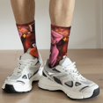thumbnail image 7 of Saiise Five Nights At Freddy'S Funny Socks Men Women Adults Novelty Graphic Crew Tube Socks Crazy Design Casual Dress Socks for Sports,Running,Travel, 7 of 7
