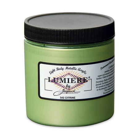 UPC: 0743772254218 | Jacquard Lumiere Acrylic – Citrine 8 oz Jar