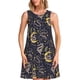 thumbnail image 1 of Balery Snake Sleep Vestidos de verano para mujer con estampado: vestido holgado sin mangas, vestido playero informal y cómodo para días calurosos., 1 of 7