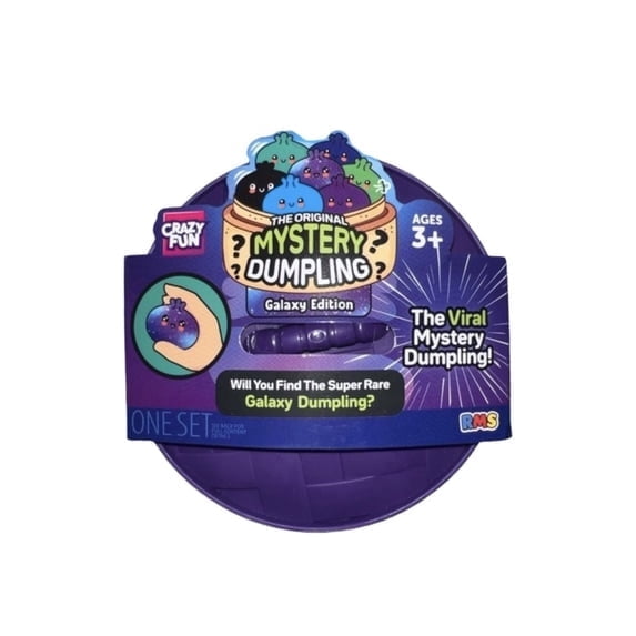 Crazy Fun The Original Mystery Dumpling Galaxy Edition Squishy Toy – 1 Mystery Blind Pack Ages 3+