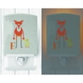 thumbnail image 2 of Caroline's Treasures BB5731CNL Alphabet F for Fox Ceramic Night Light, 6x4x3", multicolor, 2 of 2