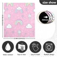 thumbnail image 5 of Yayeee Magnetic Dishwasher Cover for The Front Decoration Home Kitchen Machine Sticker Protector, Ice Cream Rainbow Pattern, 5 of 6