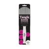 KareCo Tangle Buster Hair Brush Salon Professional Flexible Paddle, Pearl, Synthetic Bristles