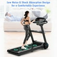 thumbnail image 5 of Gymax 2.25HP Electric Folding Fitness Treadmill w/APP Heart Rate, 5 of 10