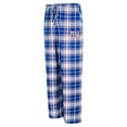thumbnail image 2 of Women's Concepts Sport Royal New York Giants Ashford Plaid Knit Pants, 2 of 3