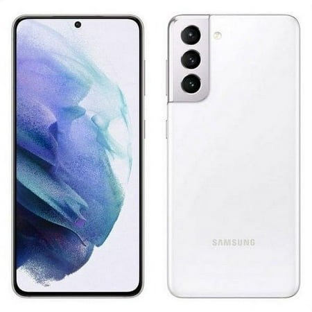 Restored Samsung Galaxy S21 5G G991U 128GB White Unlocked Smartphone - Acceptable Condition (Refurbished)