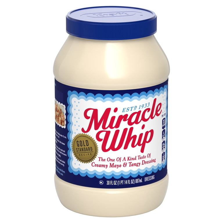 miracle whip salad dressing Miracle Whip Mayo-like Dressing, for a Keto and Low Carb Lifestyle, 30 fl  oz Jar