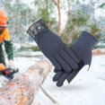 thumbnail image 4 of Guantes de invierno ligeros, cómodos guantes antideslizantes, guantes cálidos, guantes de trabajo para , montar en bicicleta, conducir, senderis Azul mayimx Guantes de invierno, 4 of 7