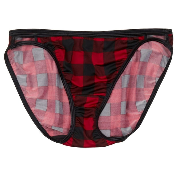 Vanity Fair Illumination String Bikini In Faded Denim