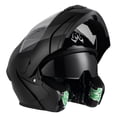 thumbnail image 3 of Casco Moto Abatible Con Luz Led Negro Brillante Dot 103 Diseño Monocolor Tamaño Del Casco L, 3 of 7
