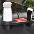 thumbnail image 4 of Miangastore Car Window Cup Holder Vehicle Hanging Storage Rack Organizer Box With Drink Holder, 4 of 8