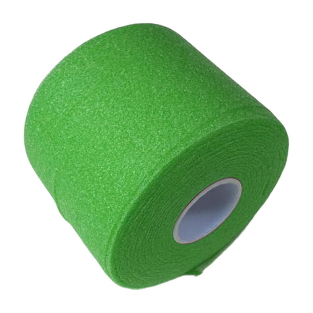 Cojín de agarre de bádminton de 22 yardas que absorbe el sudor para el mango de la raqueta antideslizante Verde